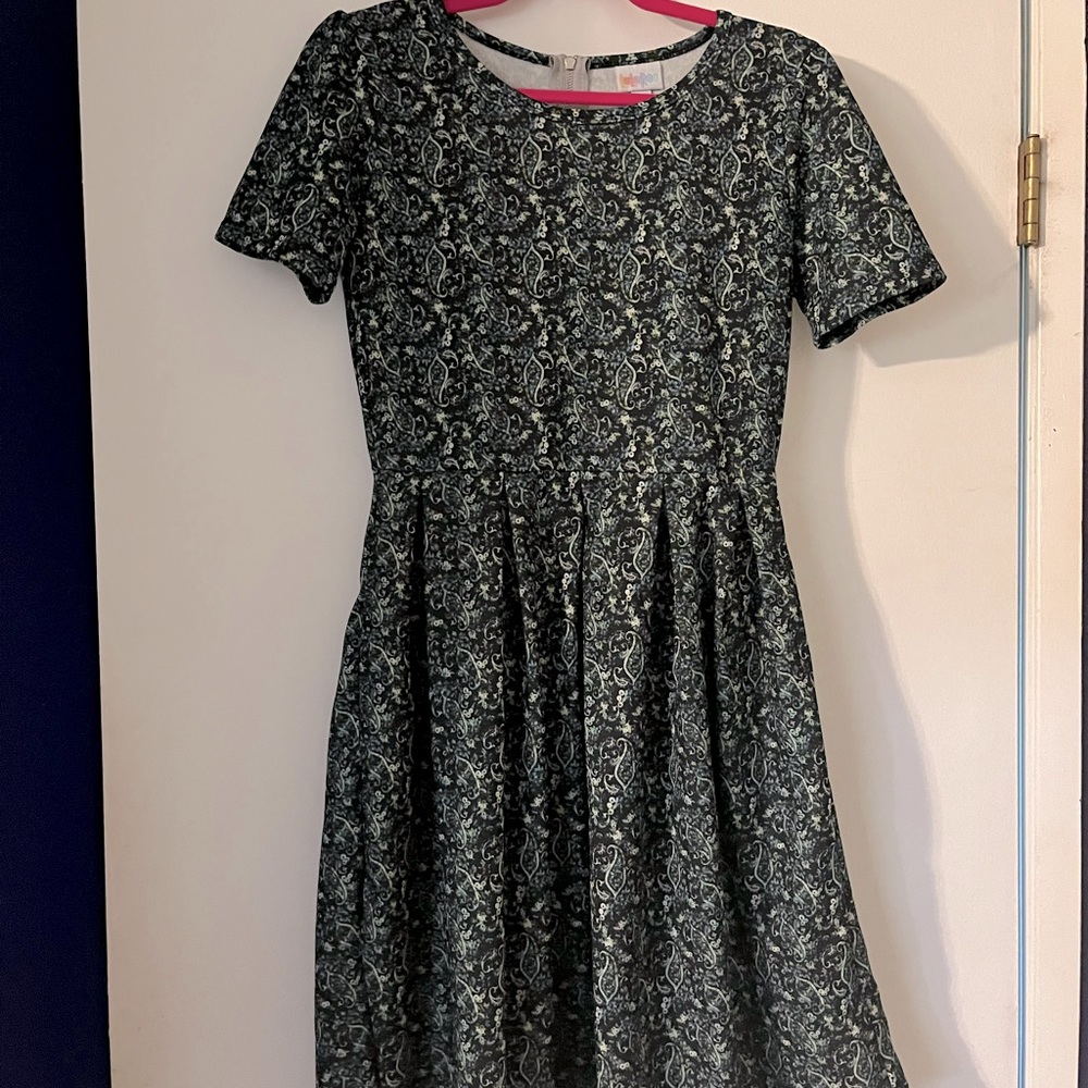 LuLaRoe Amelia, size medium, paisley print